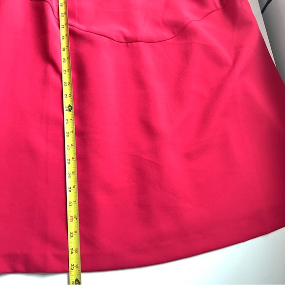 Anthropologie DRESS Size 2X Mare Mare Cut-Out Shift Red - Picture 12 of 15